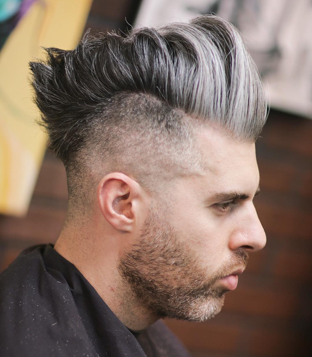 22 gallery Mens Medium Fade Hairstyles 2018 with Simple Makeup