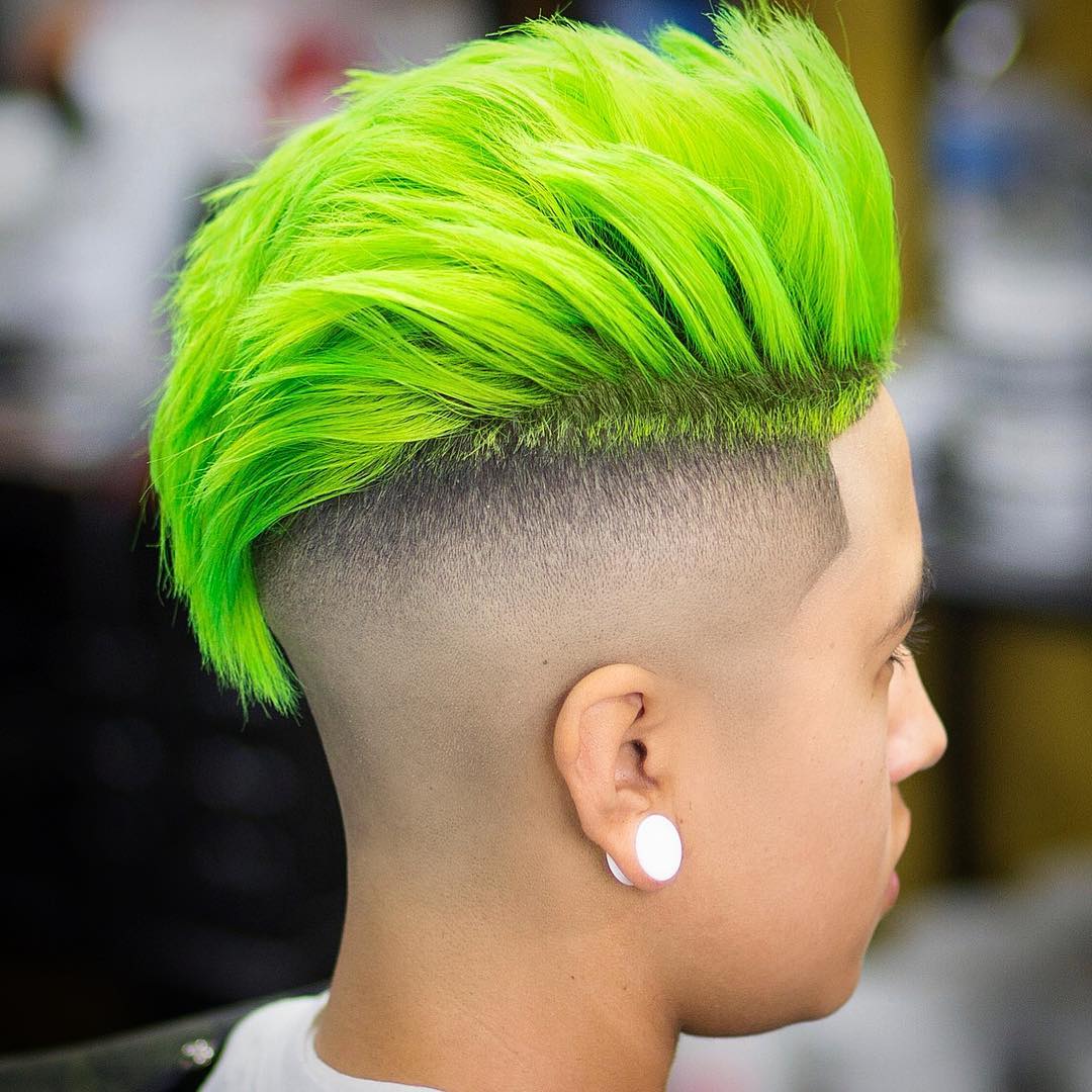 How to tone yellow hair for boys