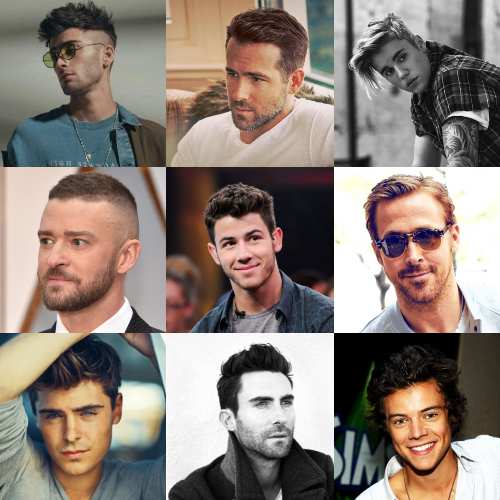 celebrity hairstyles for men 2018