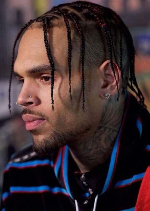 Chris Brown Hairstyle - Men's Hairstyle Swag