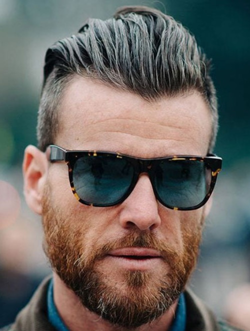 Slicked Back Undercut - Men's Hairstyles & Haircuts 2019